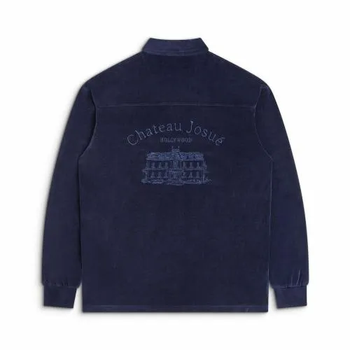 Long Sleeve Men Gallery Dept CHATEAU POLO SHIRT Navy