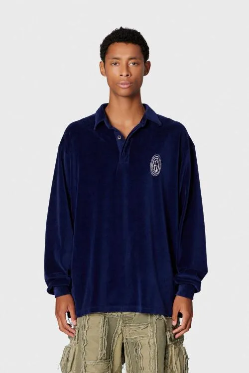 Long Sleeve Men Gallery Dept CHATEAU POLO SHIRT Navy