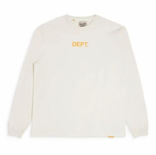 Long Sleeve Men Gallery Dept DEPT LS TEE Cream