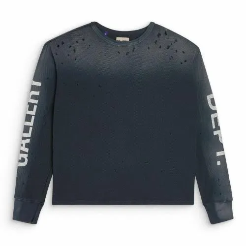 Long Sleeve Men Gallery Dept URCLE THERMAL LS Black