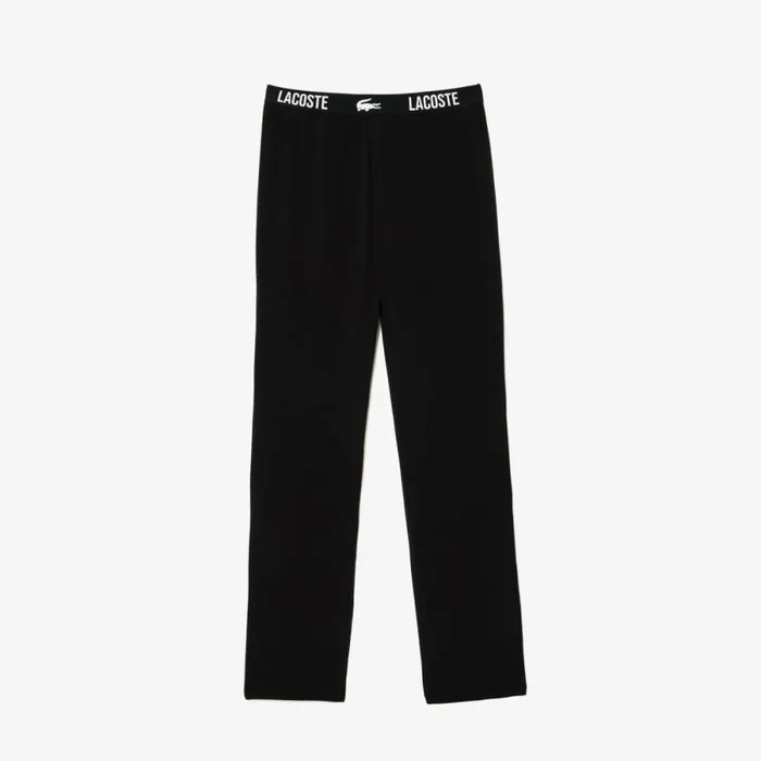 Loungewear and Pajamas Men Lacoste Men039s Cotton Jersey Pajama Pants Black 031