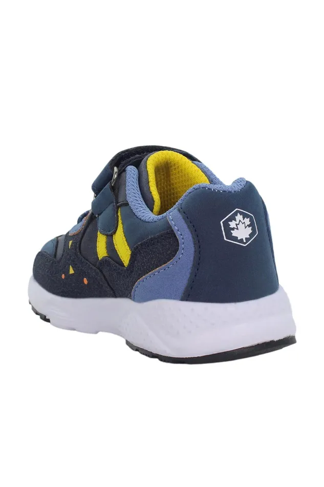 Lumberjack Shoes Boys 1 VELCRO AND ELASTIC LACE NAVY BLUE Boy Sneaker Blue