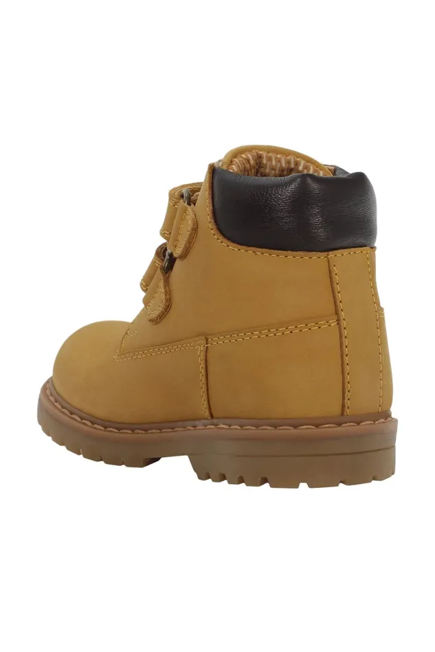 Lumberjack Shoes Boys ANKLE BOOT 2 VELCRO YELLOW Boy 776 Yellow