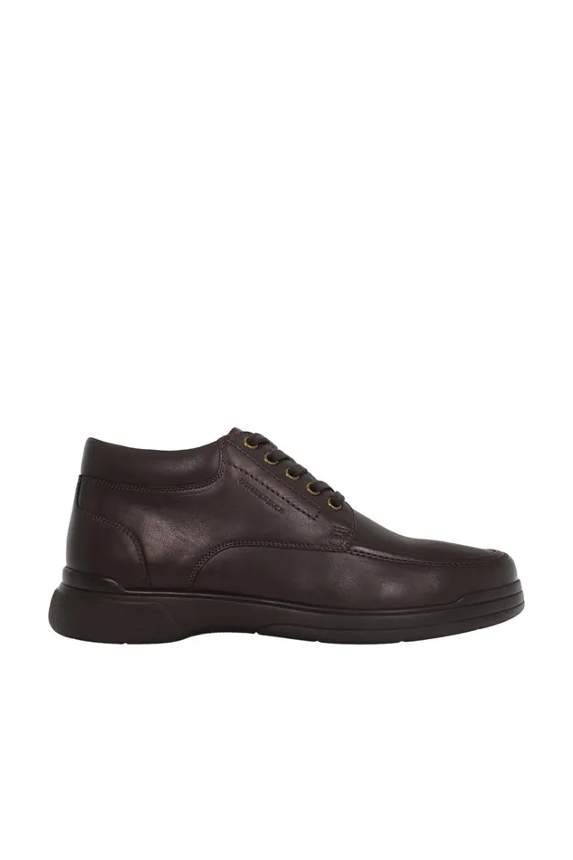 Lumberjack SNEAKERS Men HIGH CUT SHOES LACE UP D BROWN Man 782 Brown