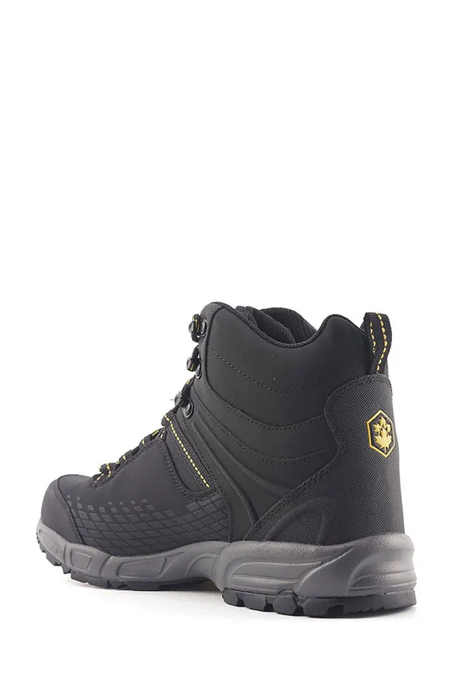 Lumberjack SNEAKERS Men HIKING BOOT WPF BLACK Man Comfort Shoes Black