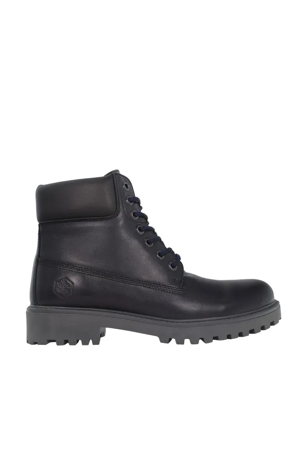 Lumberjack SNEAKERS Men RIVER 2 SMH6901001 NAVY BLUE Man Worker Boot Blue