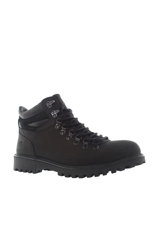 Lumberjack SNEAKERS Men RIVER 2 SMH6901002 BLACK Man Worker Boot Black