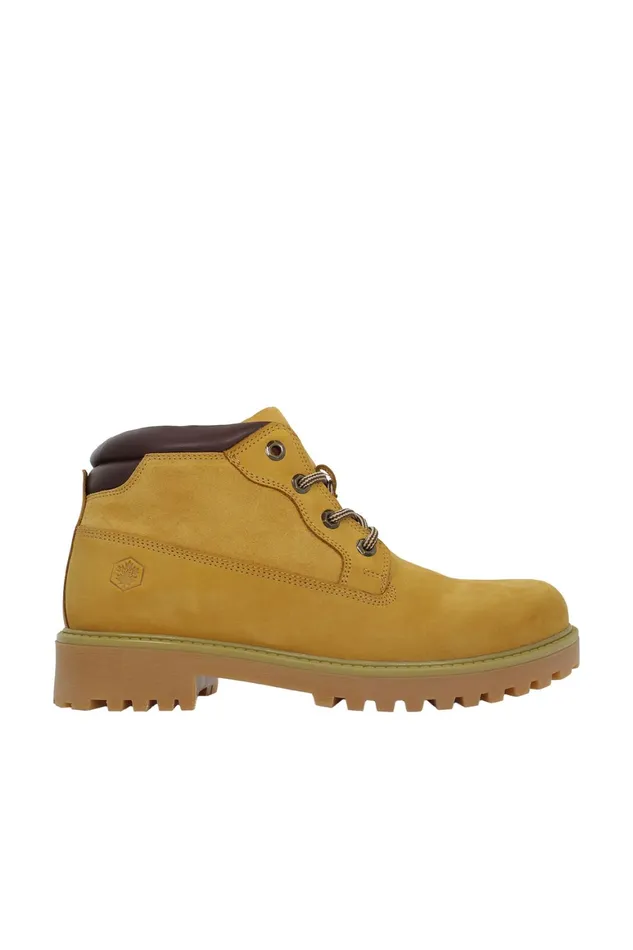 Lumberjack SNEAKERS Men RIVER 2 SMH6901004 YELLOW Man Worker Boot Yellow