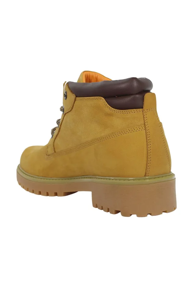 Lumberjack SNEAKERS Men RIVER 2 SMH6901004 YELLOW Man Worker Boot Yellow
