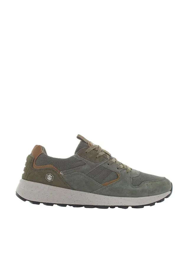 Lumberjack SNEAKERS Men STEVIESM66312004 KHAKI Man Sneaker Green