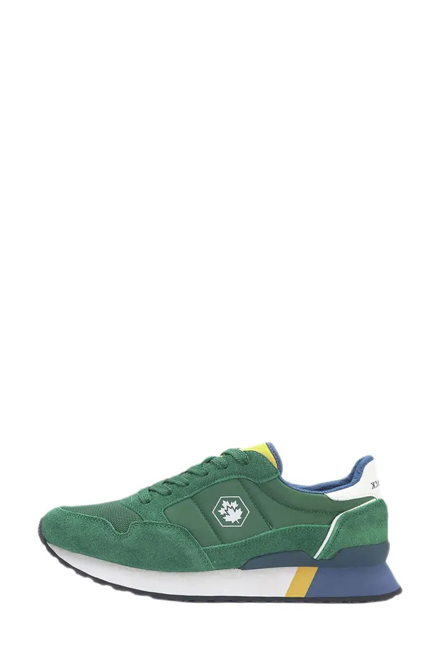 Lumberjack SNEAKERS Men WILSON SNEAKER GREEN Man Comfort Shoes Green