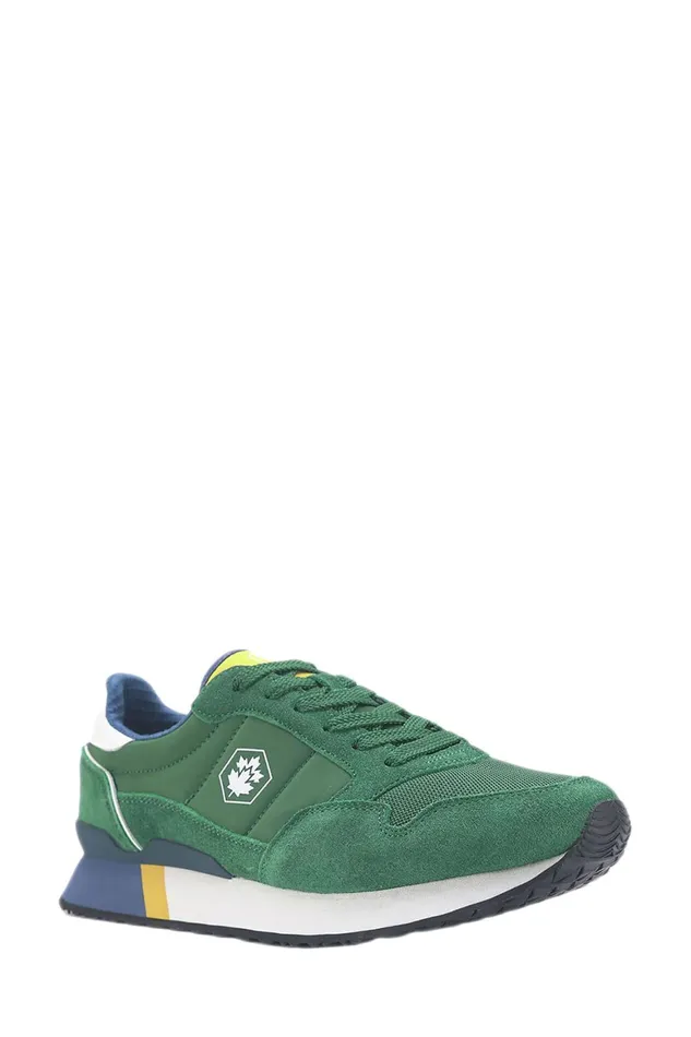 Lumberjack SNEAKERS Men WILSON SNEAKER GREEN Man Comfort Shoes Green
