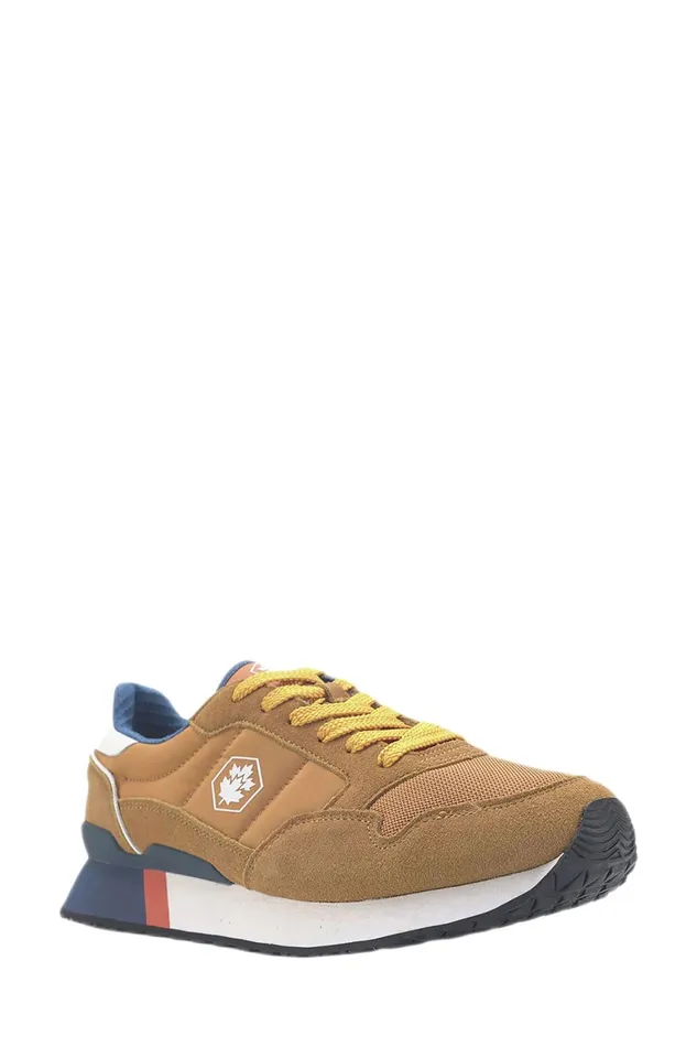 Lumberjack SNEAKERS Men WILSON SNEAKER YELLOW Man Comfort Shoes Yellow