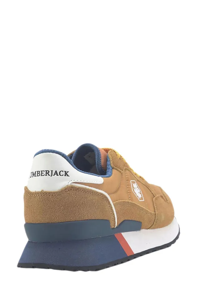 Lumberjack SNEAKERS Men WILSON SNEAKER YELLOW Man Comfort Shoes Yellow