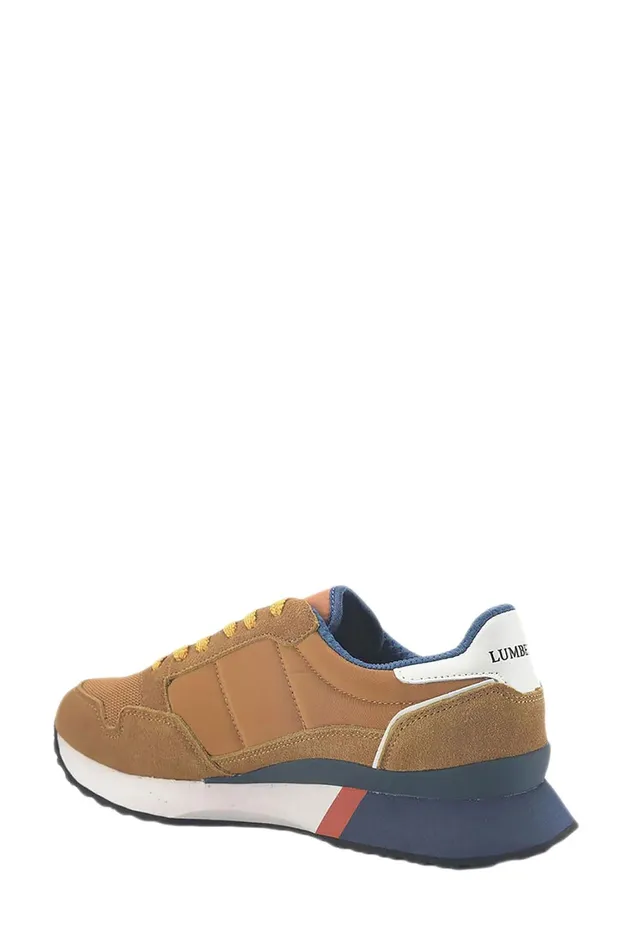 Lumberjack SNEAKERS Men WILSON SNEAKER YELLOW Man Comfort Shoes Yellow