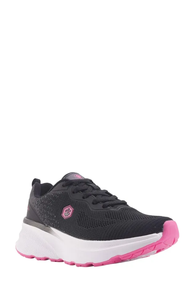 Lumberjack SNEAKERS Women MARKLE SWD4811006 BLACK Woman Running Black