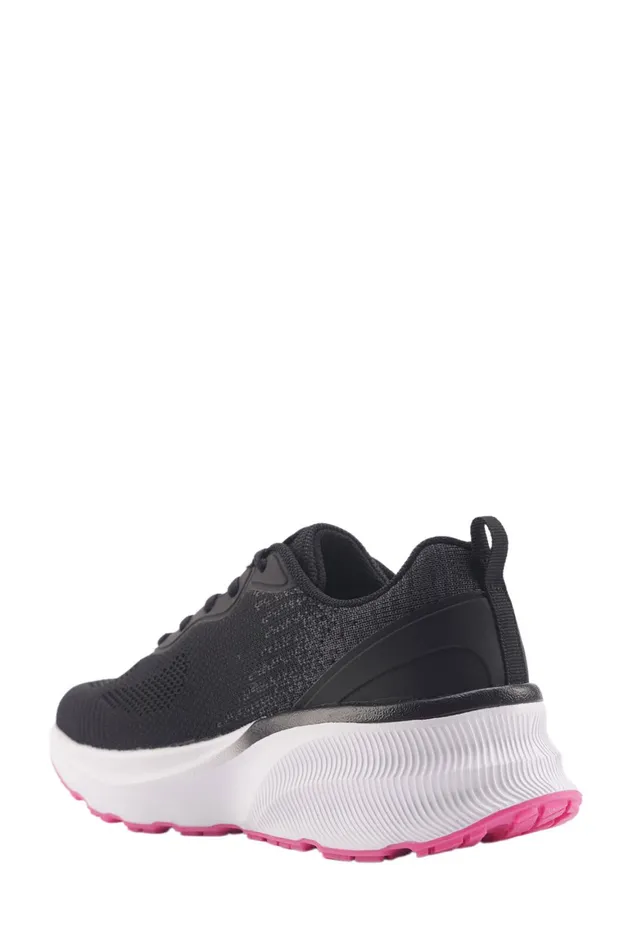 Lumberjack SNEAKERS Women MARKLE SWD4811006 BLACK Woman Running Black