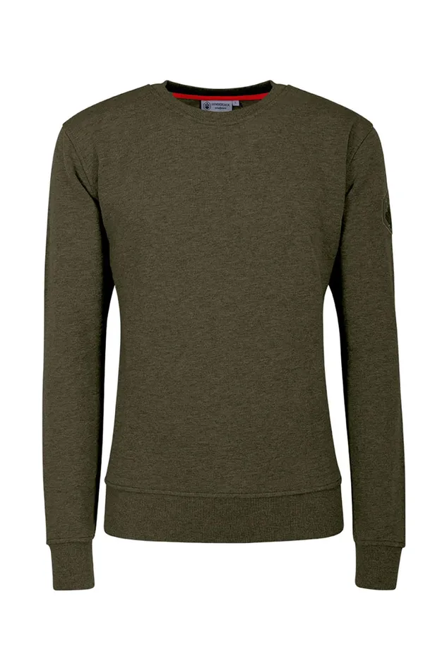 Lumberjack SWEATSHIRTS Men BASIC SWEATSHIRT SLEEVE P GREEN Man Sweatshirt Green Lumberjack SWEATSHIRTS Men BASIC SWEATSHIRT SLEEVE P GREEN Man Sweatshirt Green