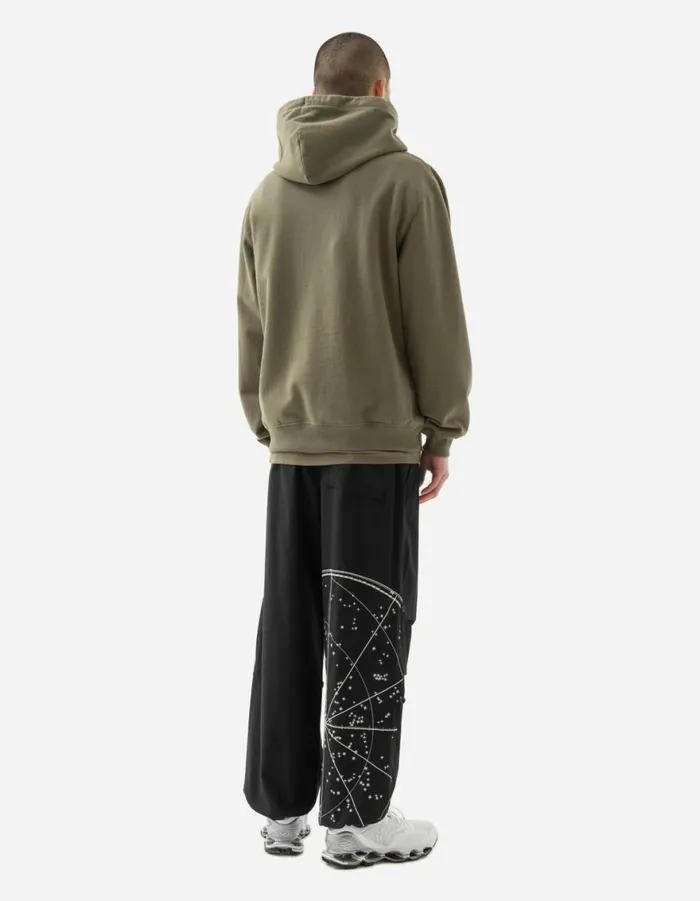 Maharishi Hooded Sweats 4622 Maharishi Organic Hooded Sweat Olive 8211 Men