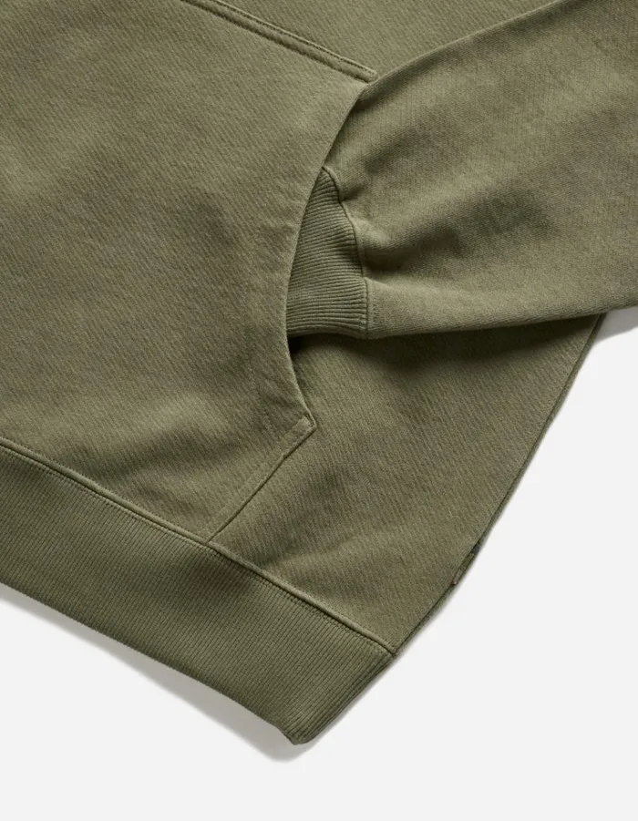 Maharishi Hooded Sweats 4622 Maharishi Organic Hooded Sweat Olive 8211 Men