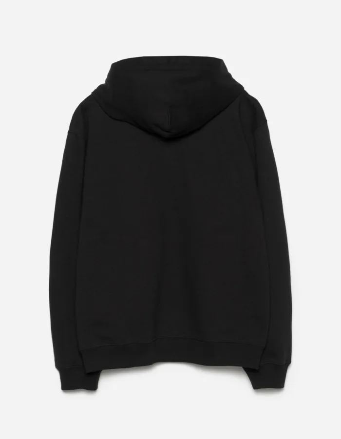 Maharishi Hooded Sweats 6011 Cobra Zipped Hooded Sweat Black 8211 Men
