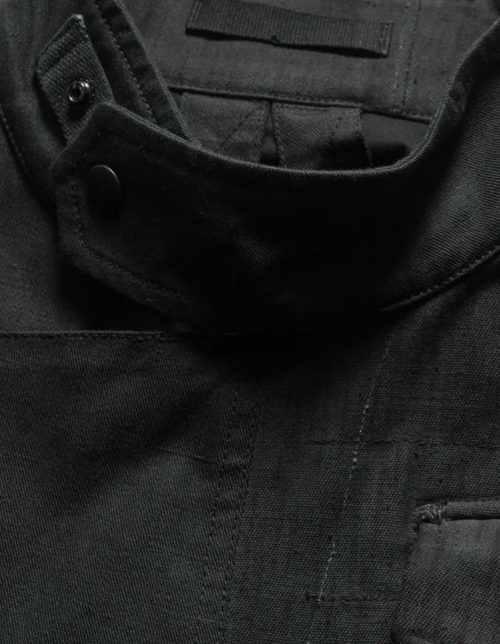 Maharishi Jackets 6047 Utility Motorcycle Jacket Black 8211 Men