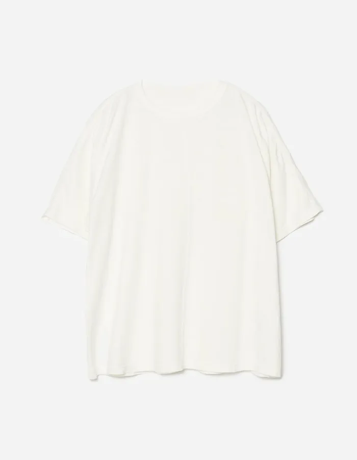 Maharishi Short Sleeve TShirts 5234 Hemp Cross Oversized TShirt White 8211 Men