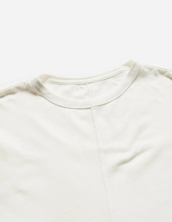 Maharishi Short Sleeve TShirts 5234 Hemp Cross Oversized TShirt White 8211 Men