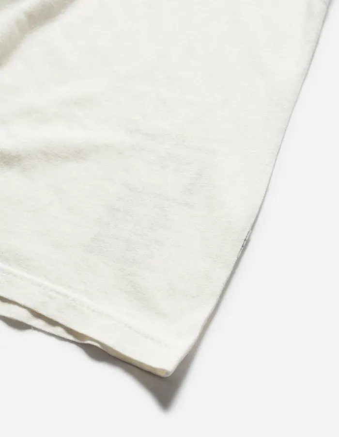Maharishi Short Sleeve TShirts 5234 Hemp Cross Oversized TShirt White 8211 Men