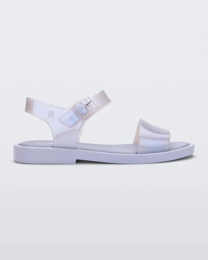 Mar Sandal Lilacblue Pearl Women Melissa Sandals