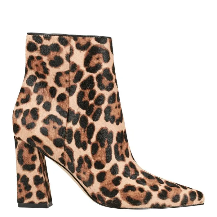 Marc Fisher Boots and Booties Women Yanaraly Heeled Bootie Leopard