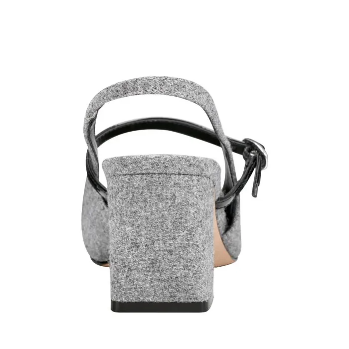 Marc Fisher Heels and Pumps Women Lanai Slingback Pump Light Grey Flannel