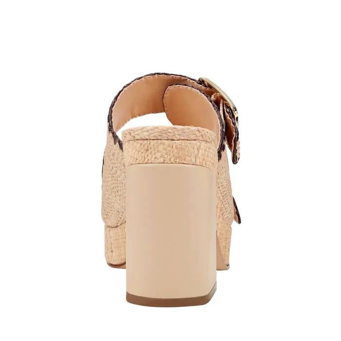 Marc Fisher Sandals Women Dalen Platform Sandal Light Natural