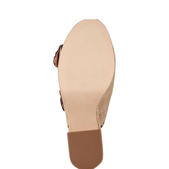 Marc Fisher Sandals Women Dalen Platform Sandal Light Natural