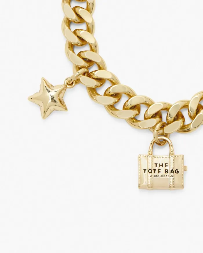 Marc Jacobs Bracelets The Mini Icon Charm Bracelet Light Antique Gold 8211 Women