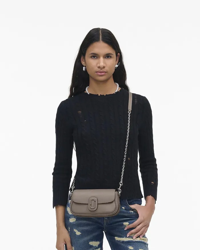 Marc Jacobs Crossbody Bags The Clover Shoulder Bag Cement 8211 Women