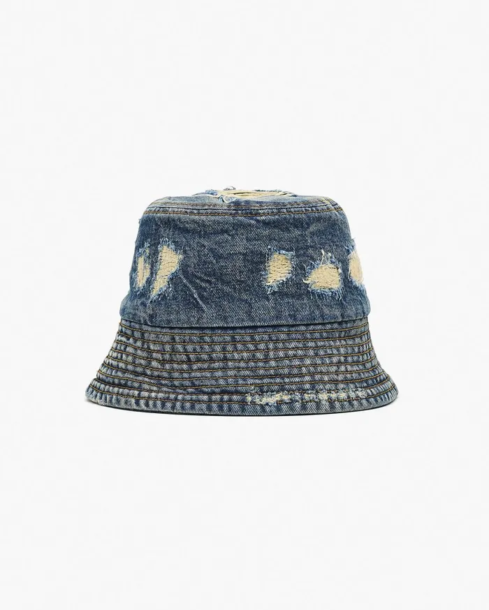 Marc Jacobs Hats And Scarves The Rip And Repair Bucket Hat Punk Indigo 8211 Women