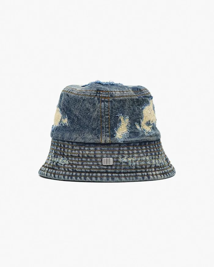 Marc Jacobs Hats And Scarves The Rip And Repair Bucket Hat Punk Indigo 8211 Women