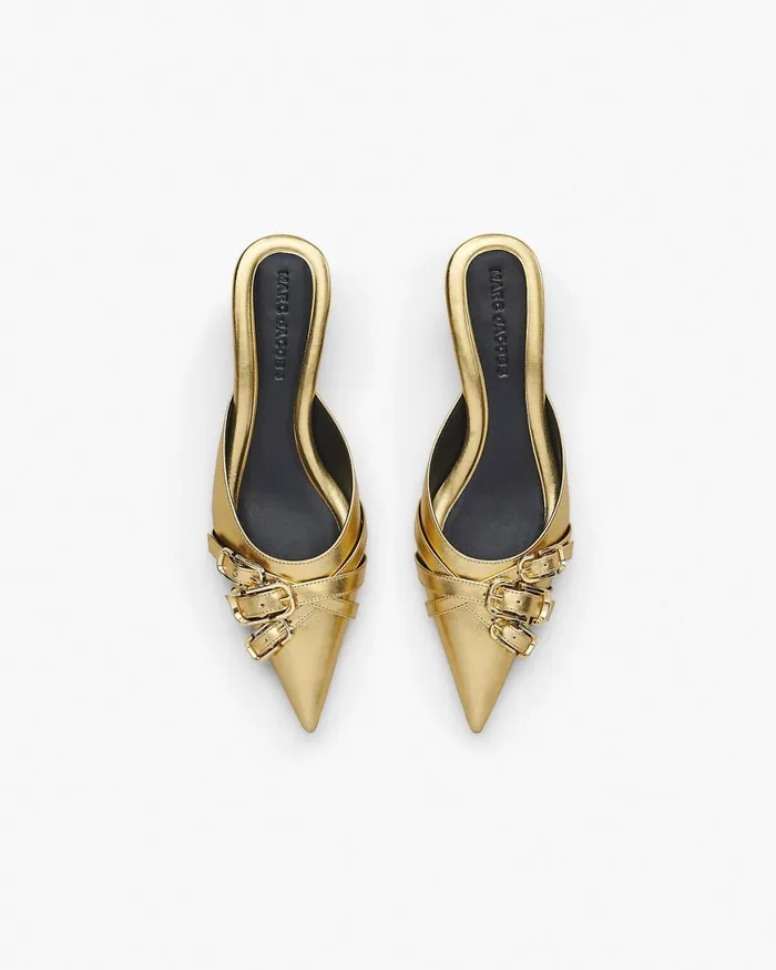 Marc Jacobs Heels The Emma Kitten Heel Shiny Gold 8211 Women
