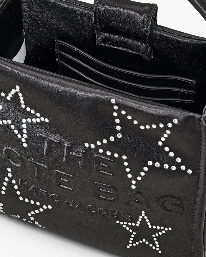 Marc Jacobs Mini Bags The Star Satin Mini Tote Bag Black 8211 Women