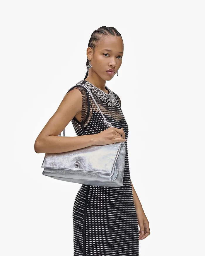 Marc Jacobs The Dual Bag The Metallic Large Dual Bag Silver 8211 Women