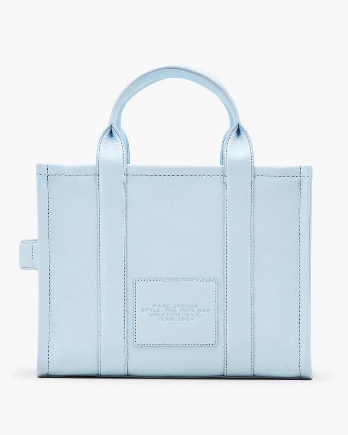 Marc Jacobs The Tote Bag The Leather Medium Tote Bag Cloud Blue 8211 Women