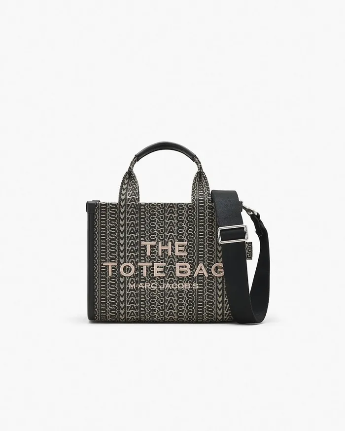 Marc Jacobs The Tote Bag The Monogram Jacquard Small Tote Bag Beige Multi 8211 Women Marc Jacobs The Tote Bag The Monogram Jacquard Small Tote Bag Beige Multi 8211 Women