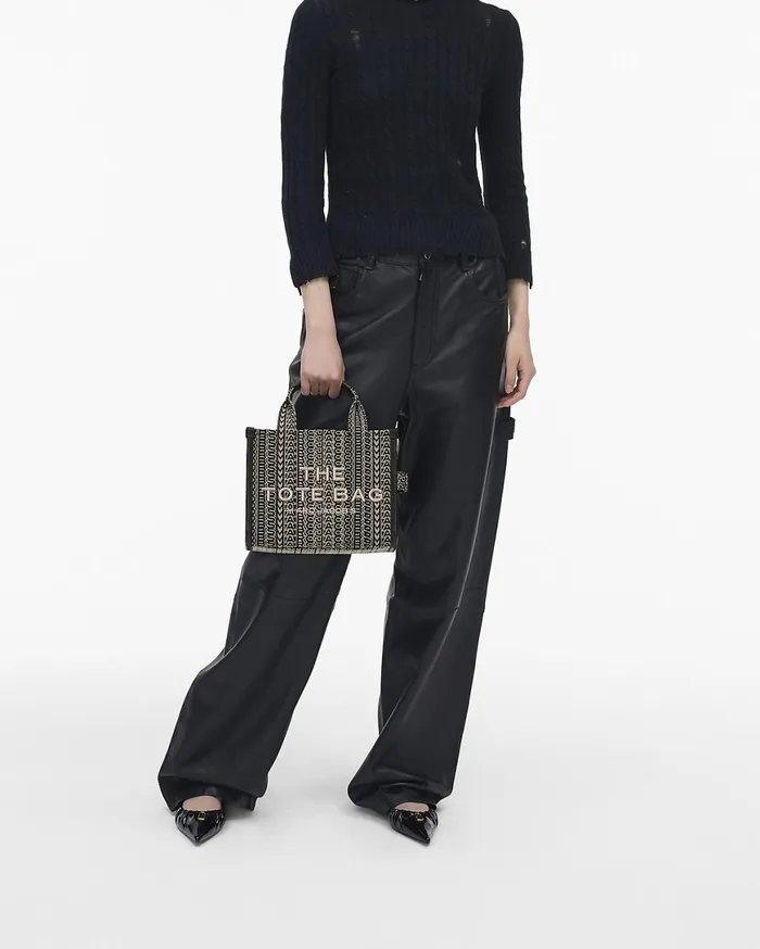 Marc Jacobs The Tote Bag The Monogram Jacquard Small Tote Bag Beige Multi 8211 Women