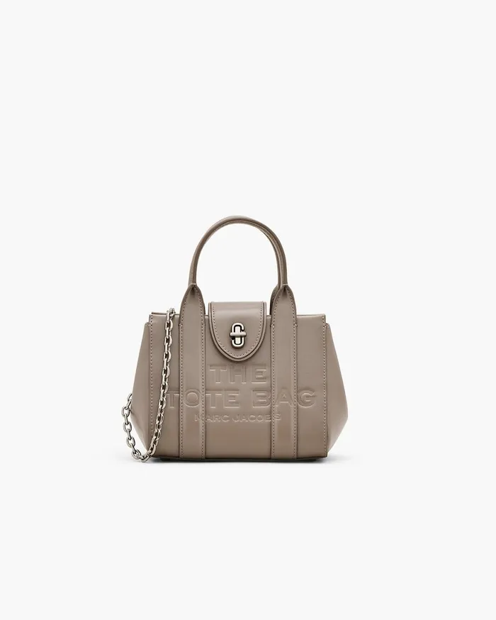 Marc Jacobs Top Handle Bags The Turnlock Crossbody Tote Bag Cement 8211 Women Marc Jacobs Top Handle Bags The Turnlock Crossbody Tote Bag Cement 8211 Women