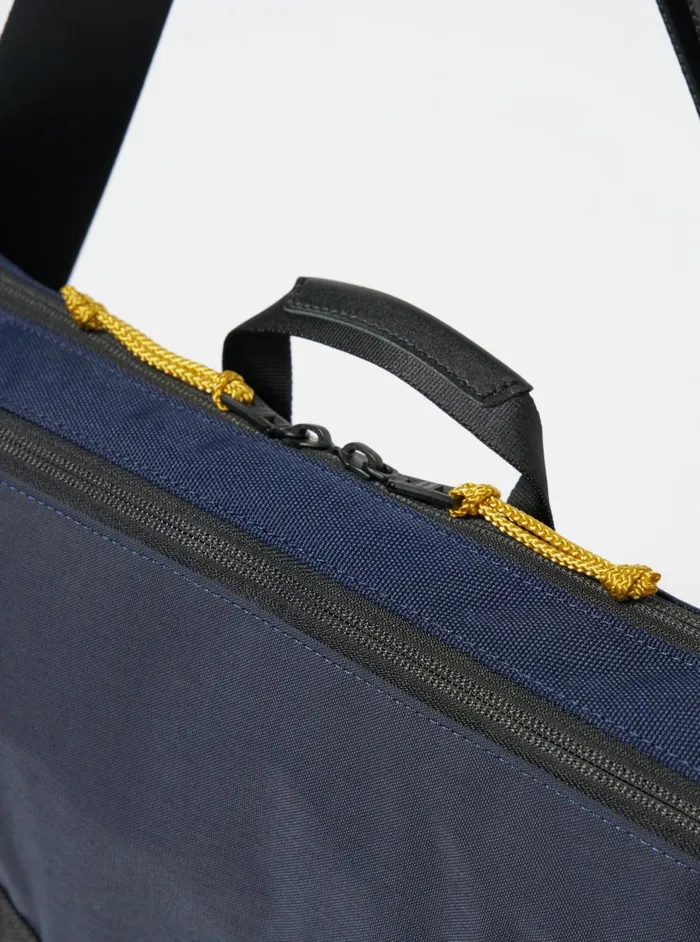 Masterpiece X Courier Bag In Navy Recycled Tech Canva Men Universal Works Bags