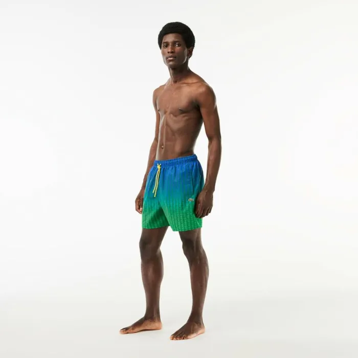 Matching Sets Men Lacoste Men039s Ombr Effect Monogram Swim Trunks Blue Green Qiy Matching Sets Men Lacoste Men039s Ombr Effect Monogram Swim Trunks Blue Green Qiy