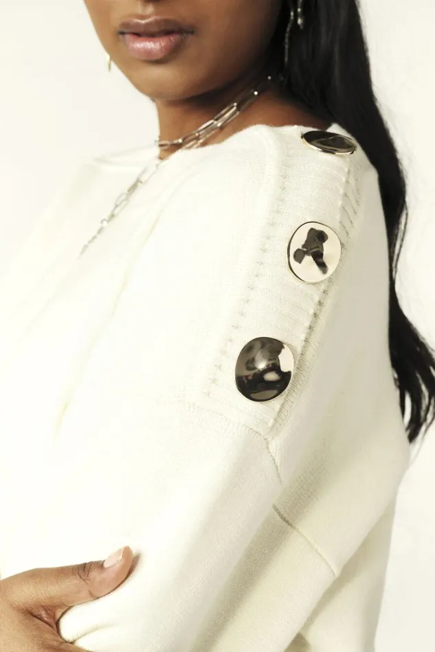 MateoBoat Neck Sweater Clothing Baandsh Sweaters and Cardigans