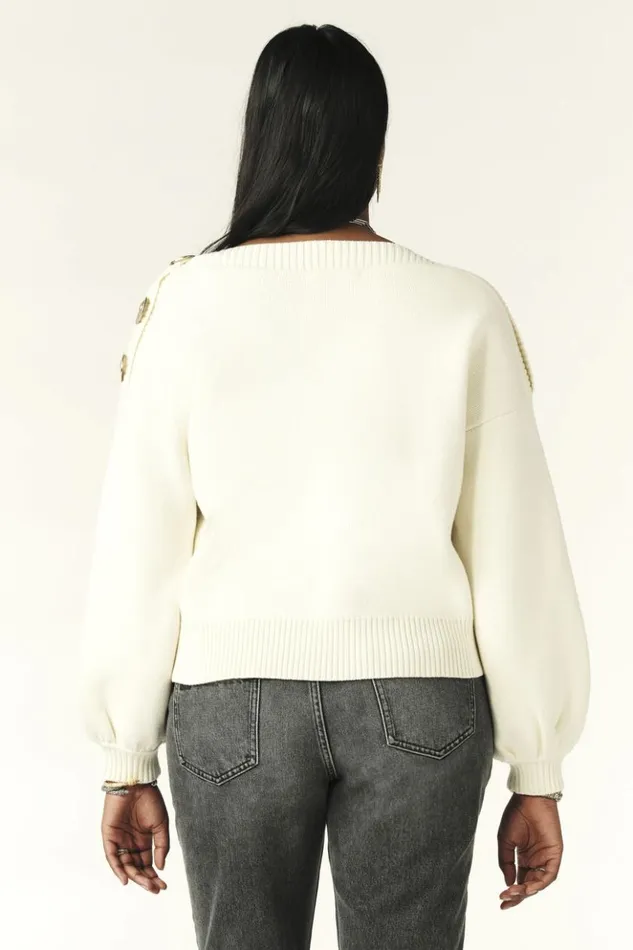 MateoBoat Neck Sweater Clothing Baandsh Sweaters and Cardigans