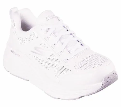 Max Cushioning Elite 20 8211 Enhanced White Silver Women SKECHERS Lace Up